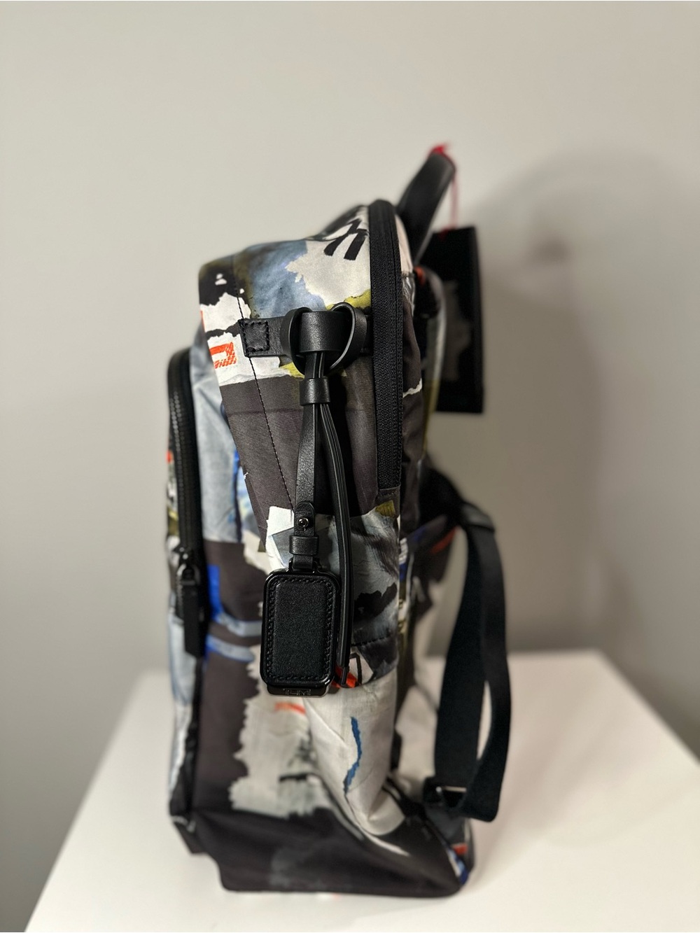 Stylish Multi-Color Graphic Backpack - Picture 3 of 9